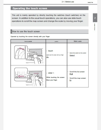 toyota mirai 2021-2022 navigation & multimedia system manual (jdm)